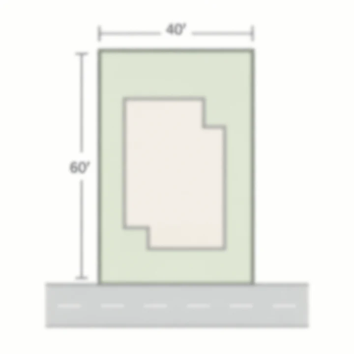 Purva Trivante 40 x 60 plot, illustrative outline